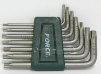 Набор ключей TORX Т10-Т40 7пр. Г-образн. FORCE
