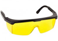 Очки STAYER защитные с регулируемыми дужками, желтые